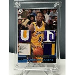 Kobe Bryant Jersey Fusion 1997 Rookie /5 Warm-Up Suit 4 Patch Laundry Tag Lakers
